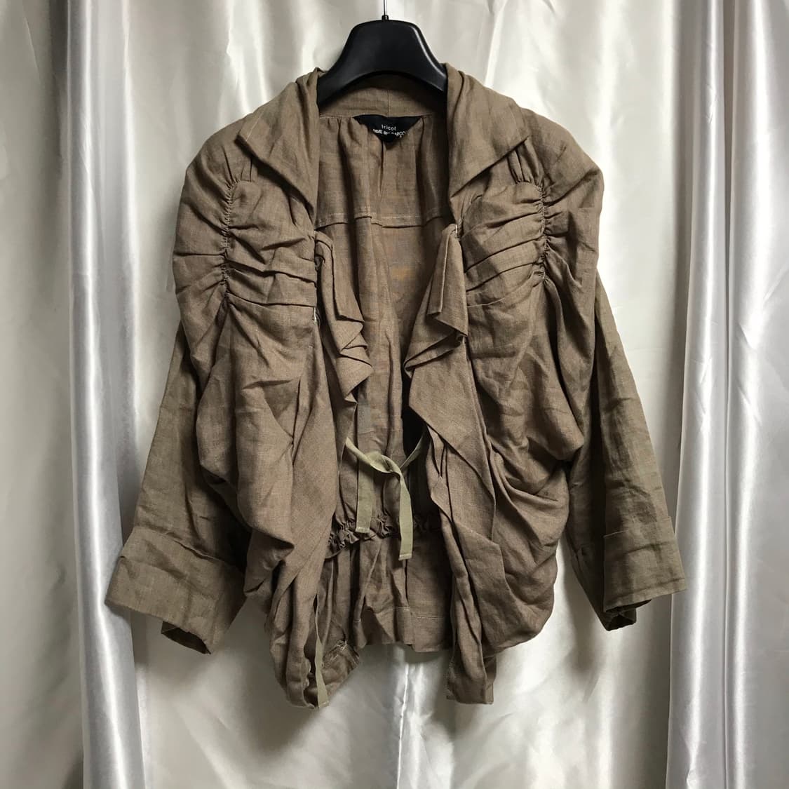 꼼데가르송 본디지 셔링 볼레로 상품이미지1