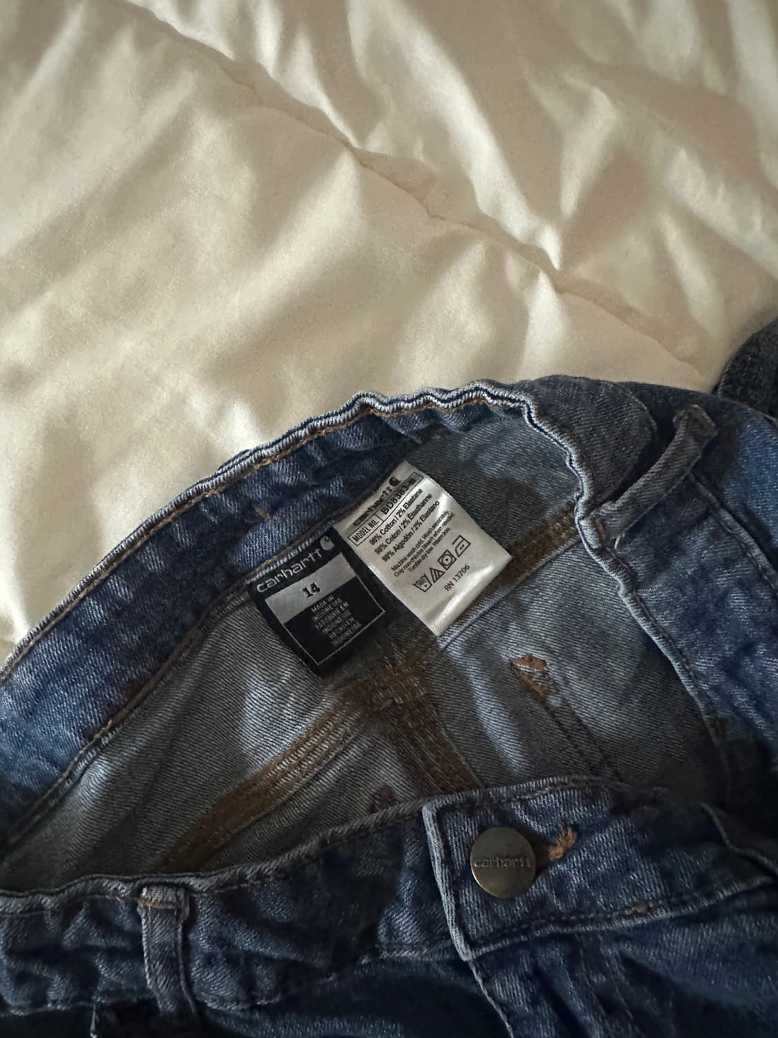 칼하트 청바지 상품이미지5