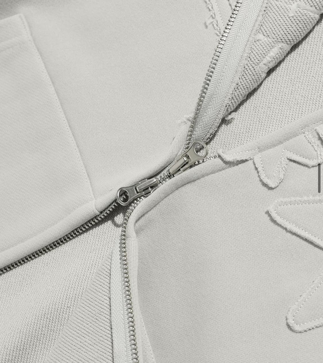 나이스고스트클럽 3STAR LOGO ZIP HOODIE 상품이미지2