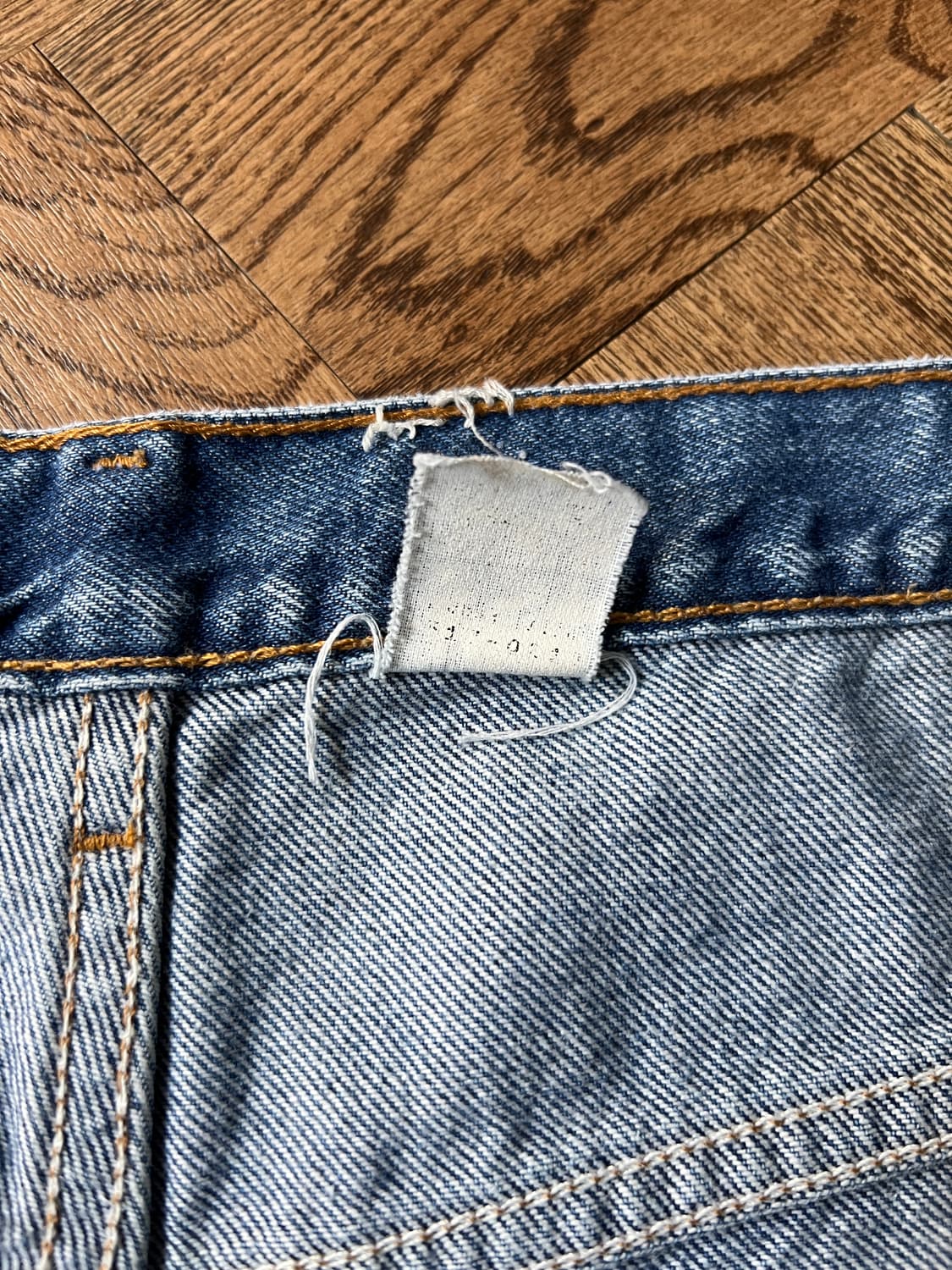 [36]90's 리바이스 Made in USA 빈티지 플레어진 F19 상품이미지5