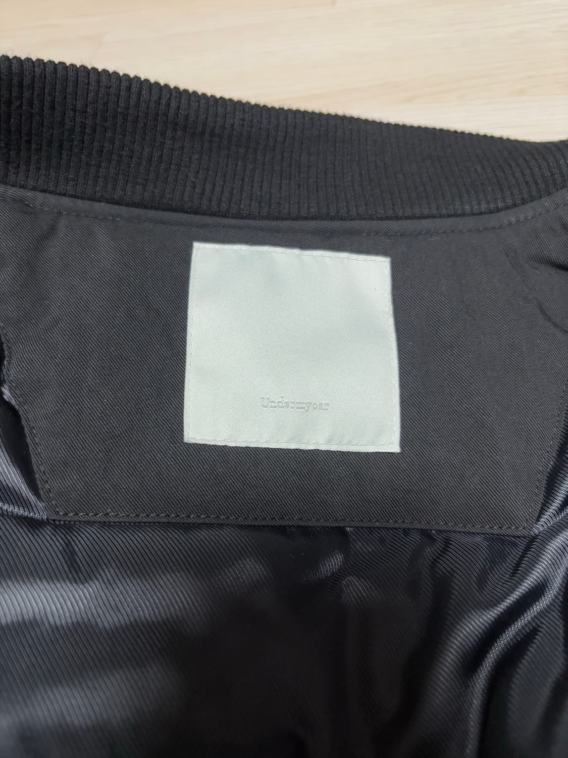 언더마이카 저거넛 더블 백 집 스테로이드 봄버 트리플 블랙 상품이미지3