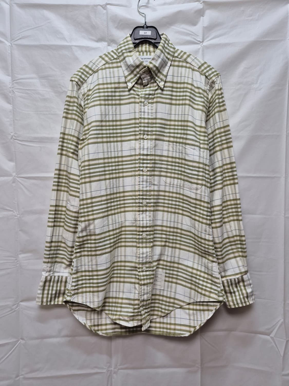 톰브라운 체크셔츠 상품이미지1