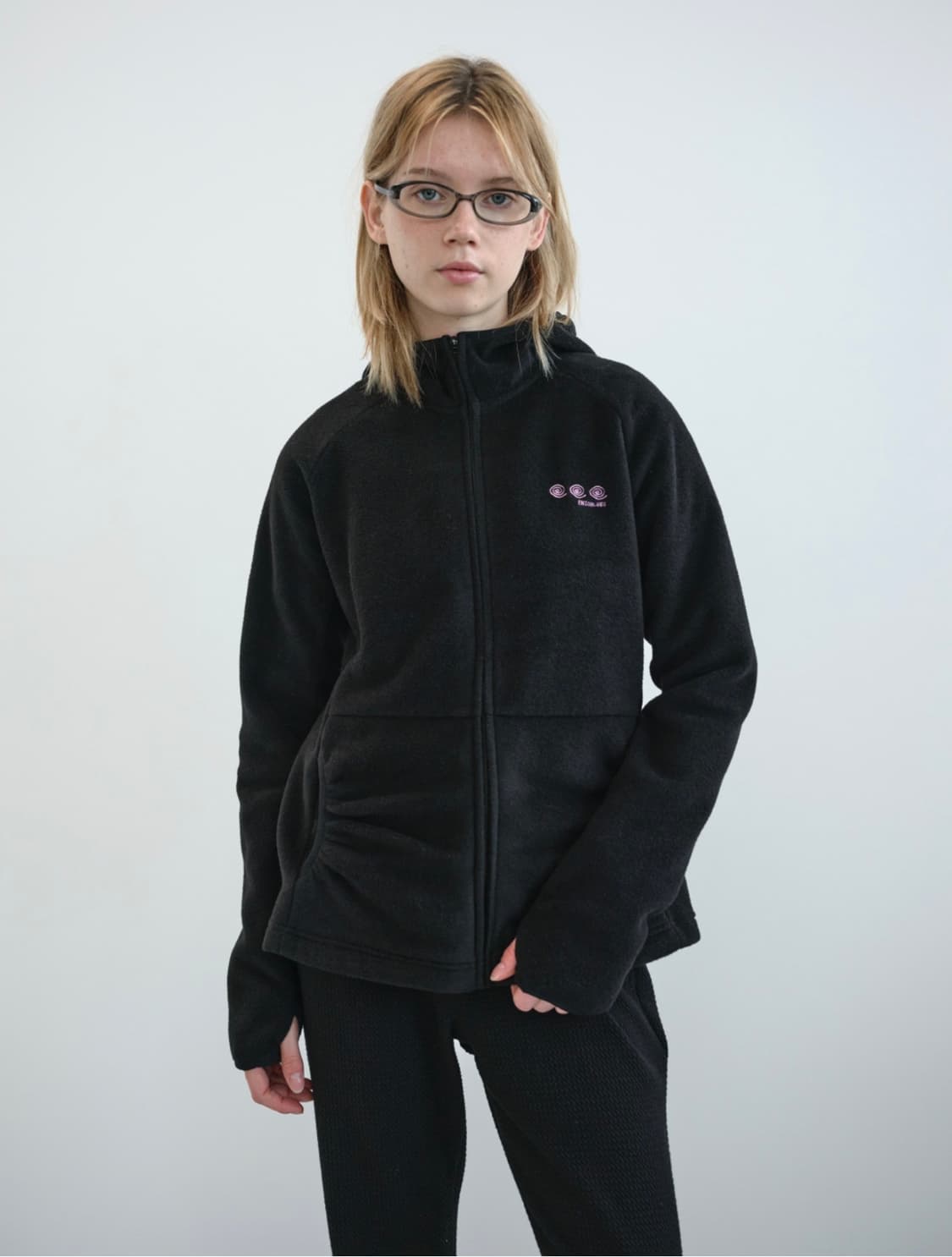 엔조블루스 셔링 포켓 플리스 집업 후디 상품이미지1