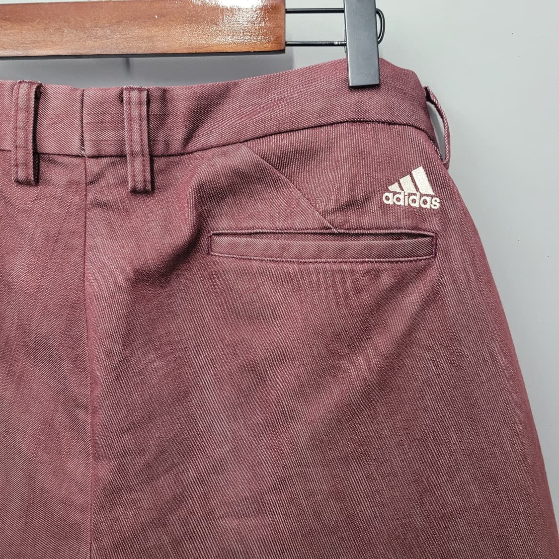 Adidas 아디다스 골프팬츠 버건디 상품이미지4