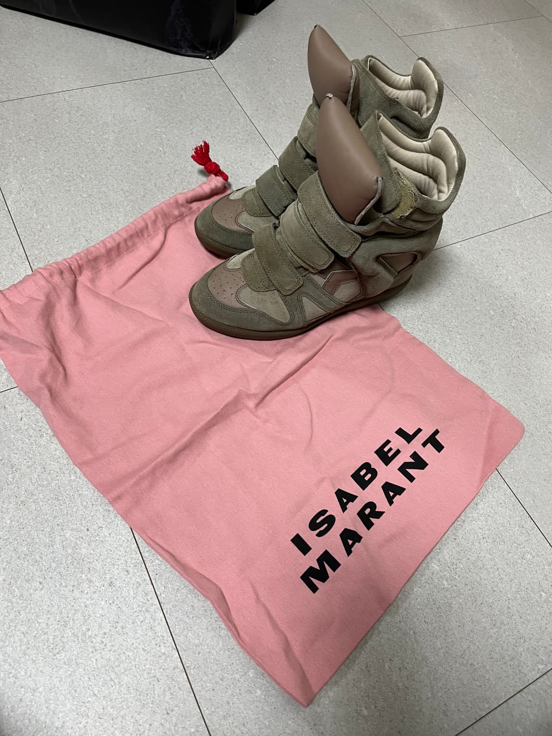 이자벨마랑 베켓 토프베이지 38사이즈 상품이미지3