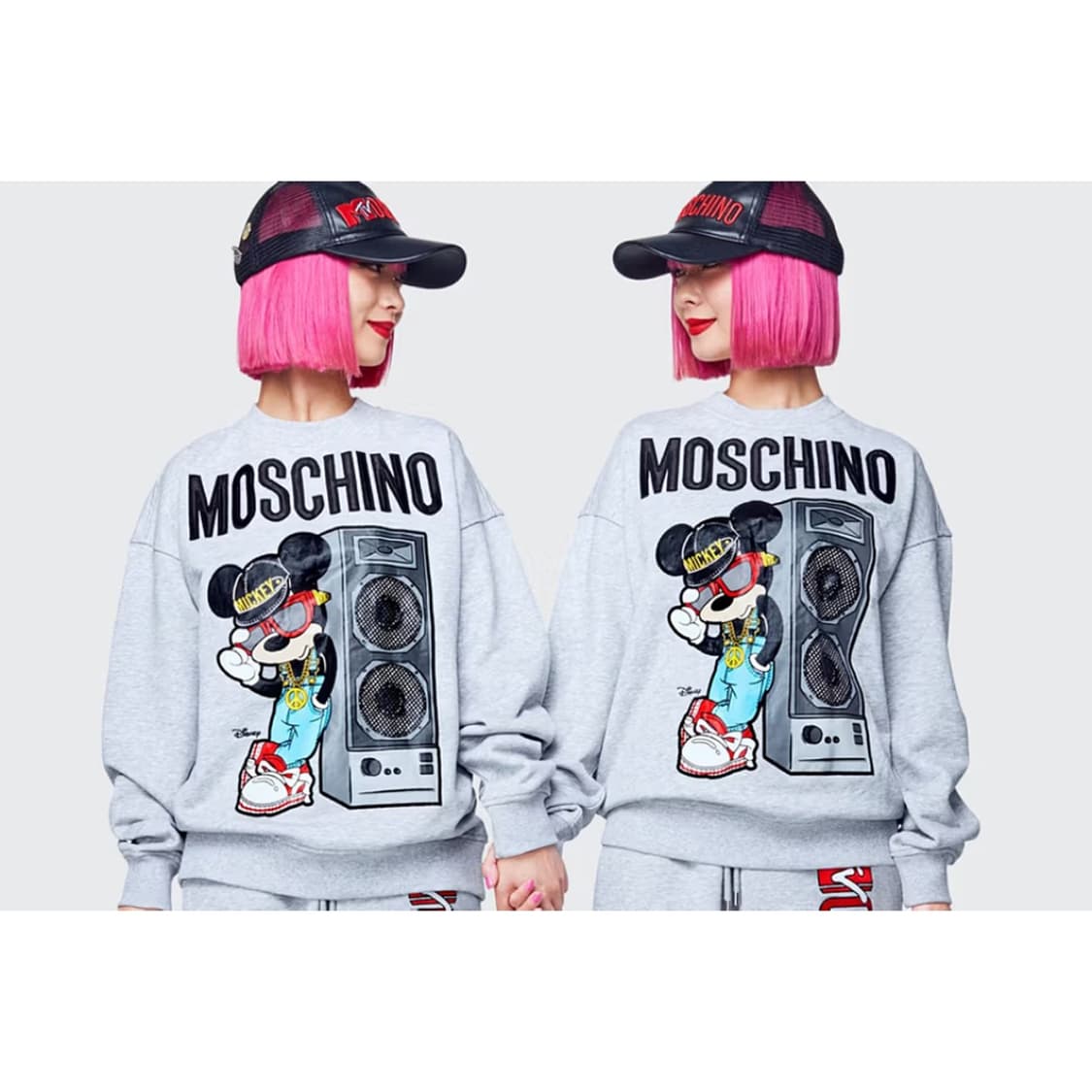 모스키노 x H&M 미키마우스 맨투맨 상품이미지2