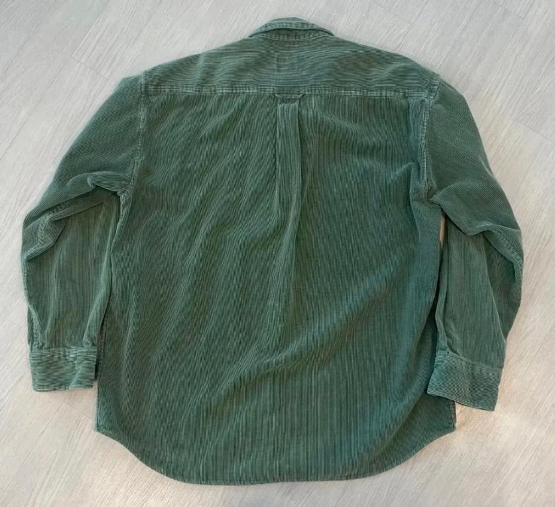 90s 미국빈티지 카키 WE 코듀로이 셔츠 상품이미지3