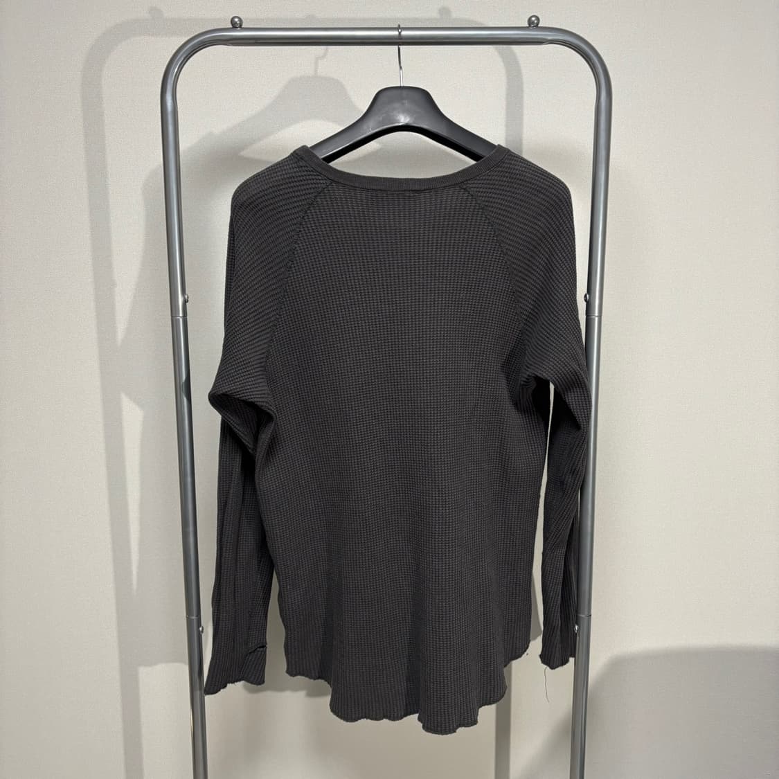 2) unused 언유즈드 핑거홀 와플 티셔츠 상품이미지4