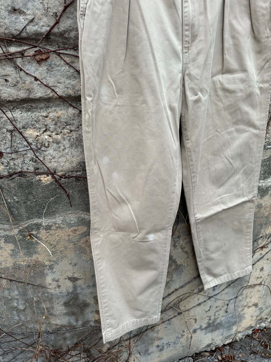 80~90s 폴로 랄프로렌 usa 빈티지 올드라벨 투턱 치노 팬츠 상품이미지4