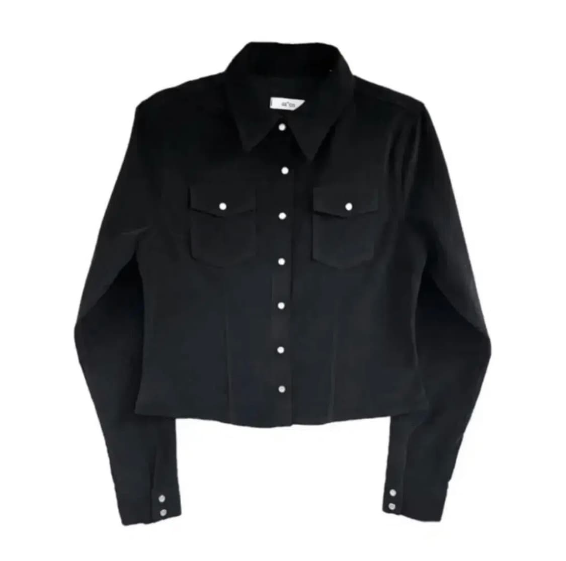 애즈온 제니스 코듀로이 셔츠 블랙 상품이미지1