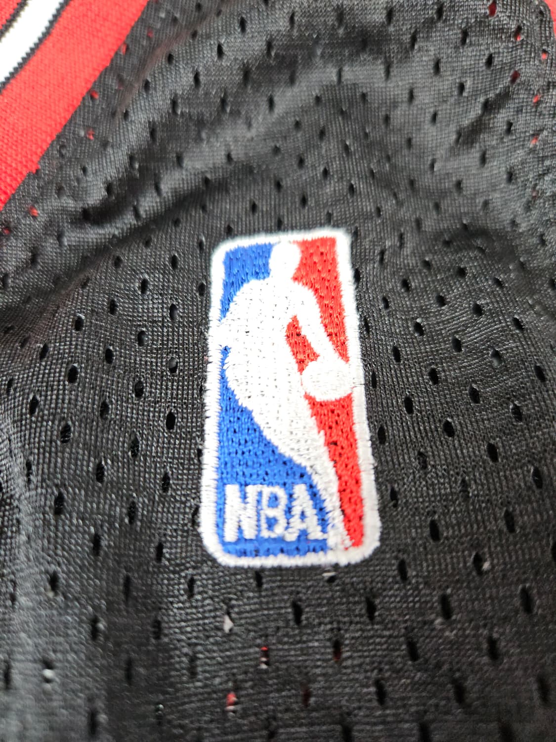 미첼앤네스 마이클조던 시카고 불스 농구 나시 농구 져지 블랙 L 상품이미지5