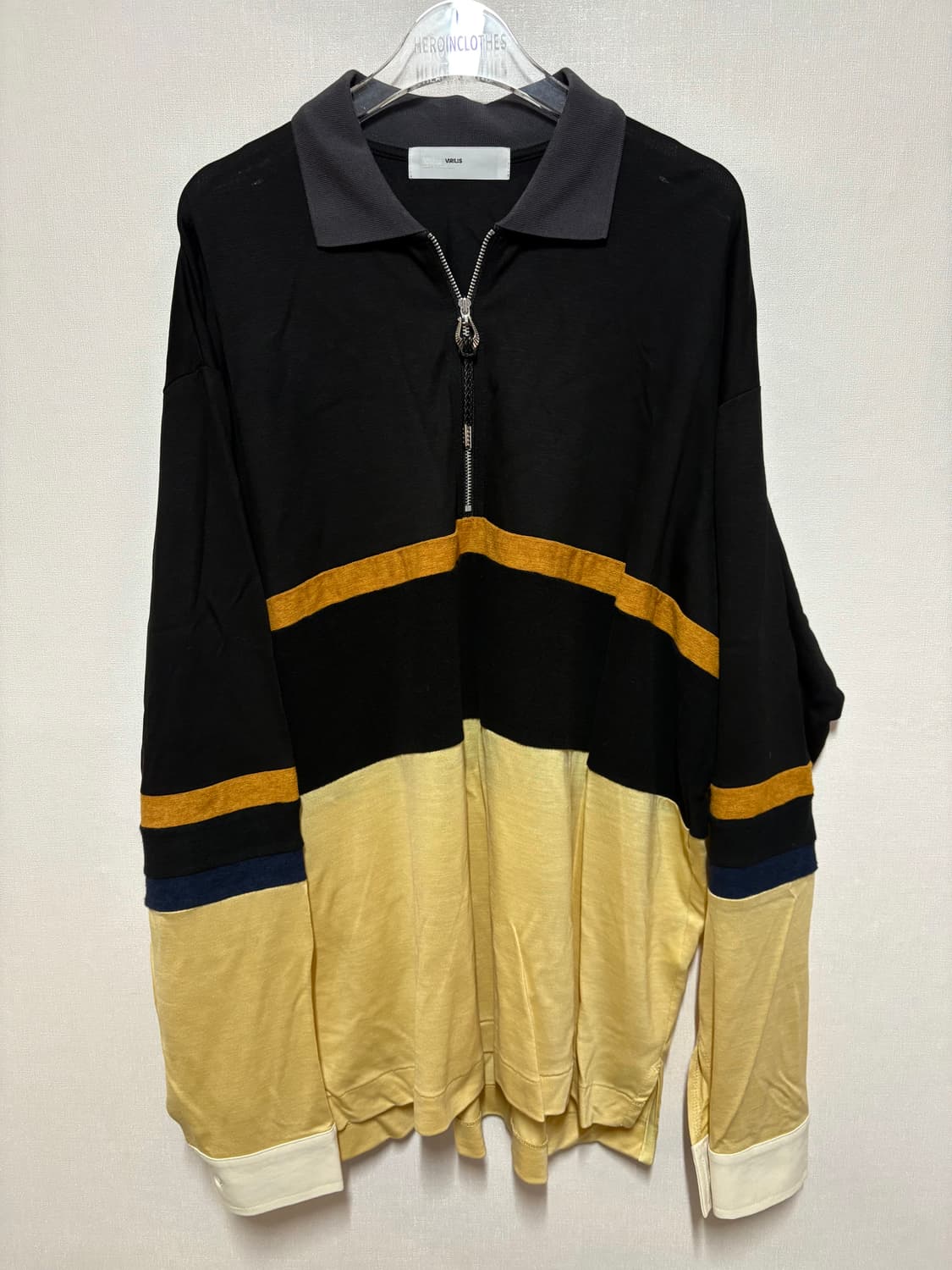 [48] TOGA VIRILIS ZIP POLO LONG SLEEVE 상품이미지1