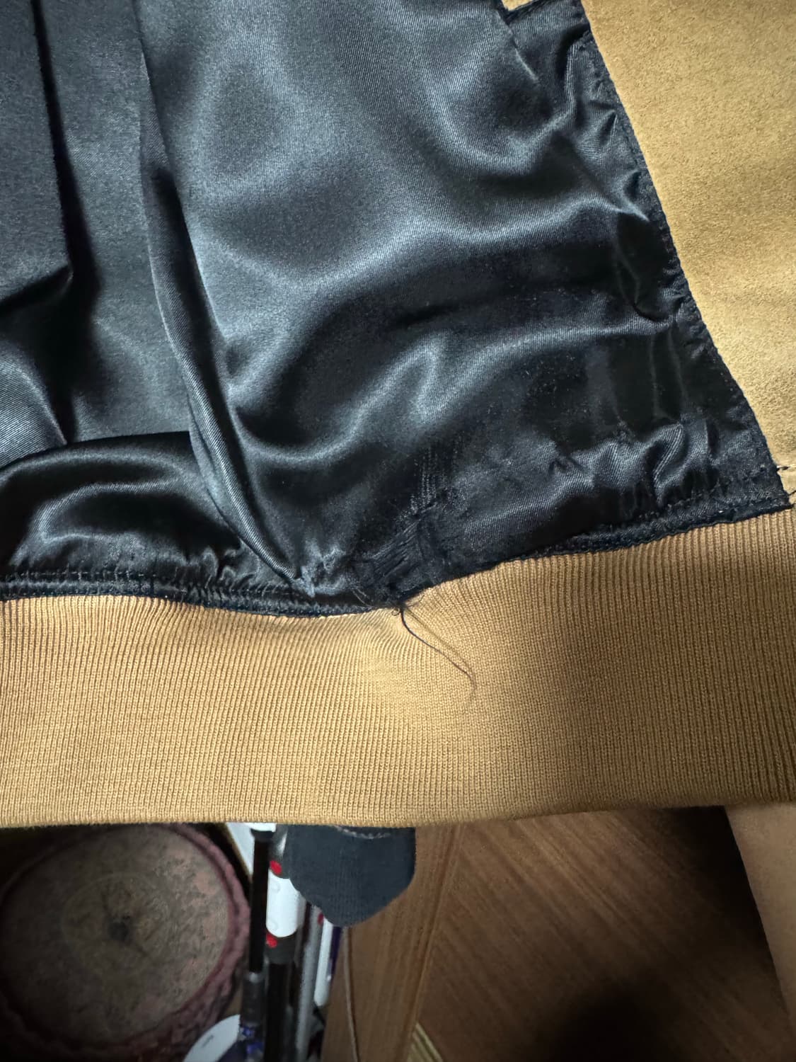 Sandro 산드로 가죽자켓 블루종 상품이미지5