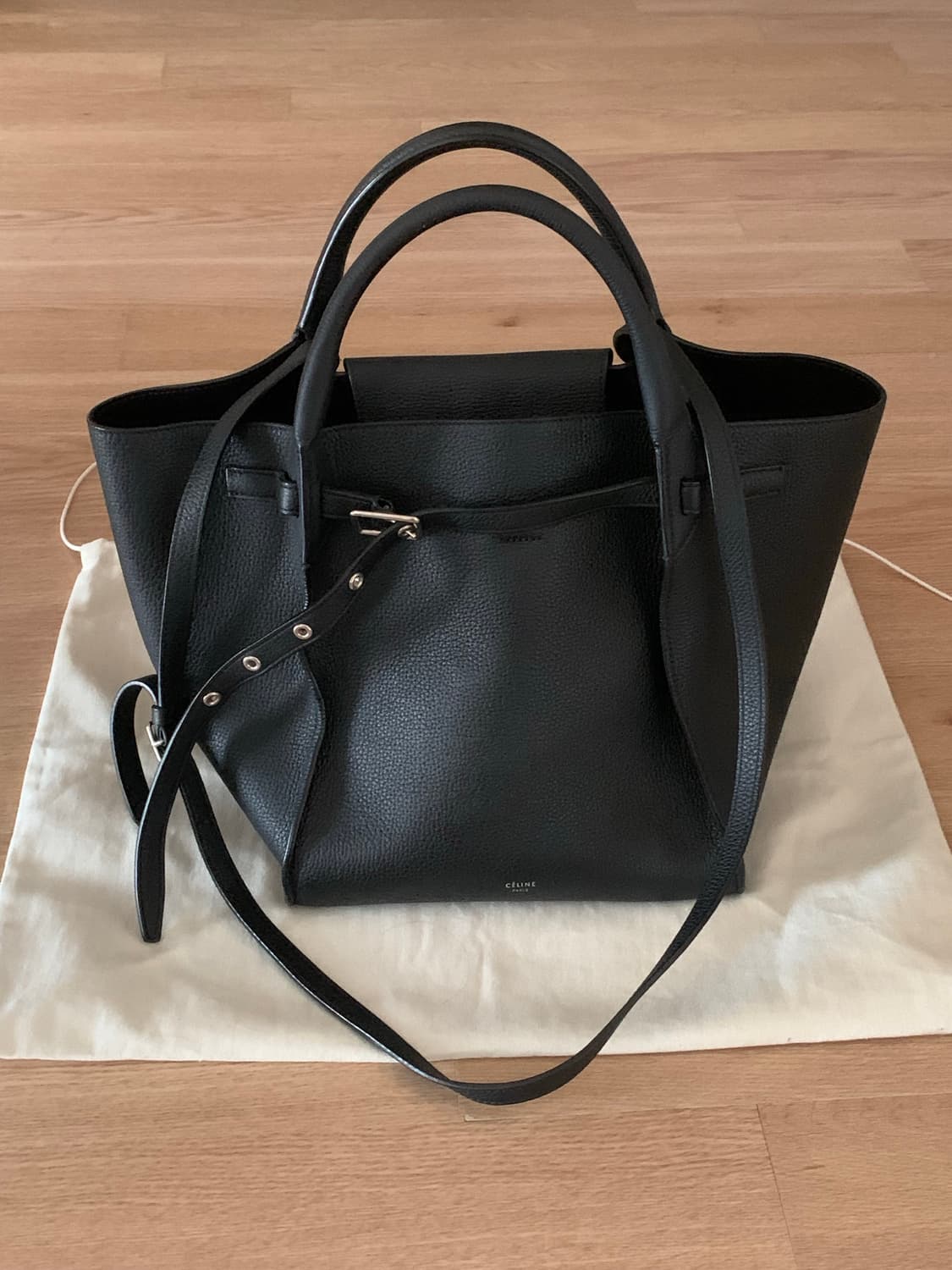 올드 셀린 빅백 스몰 롱스트랩 블랙 (피비 파일로) 상품이미지2