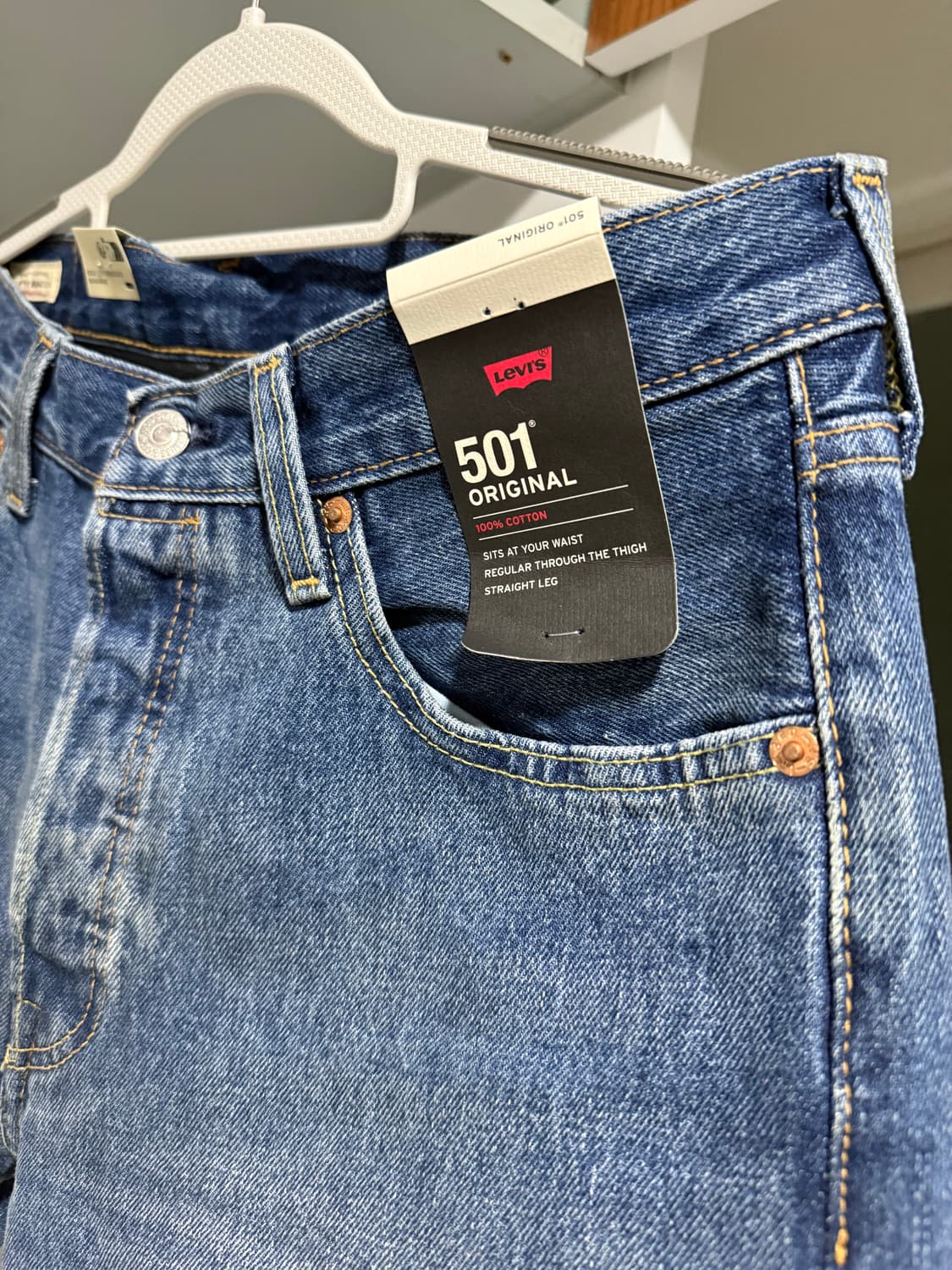 리바이스 프리미엄 00501-3785 33-32 사이즈 새상품 팝니다 상품이미지5