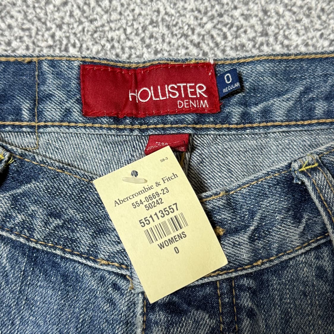 [택달린 새상품] 홀리스터 부츠컷 데님 여성용 상품이미지5