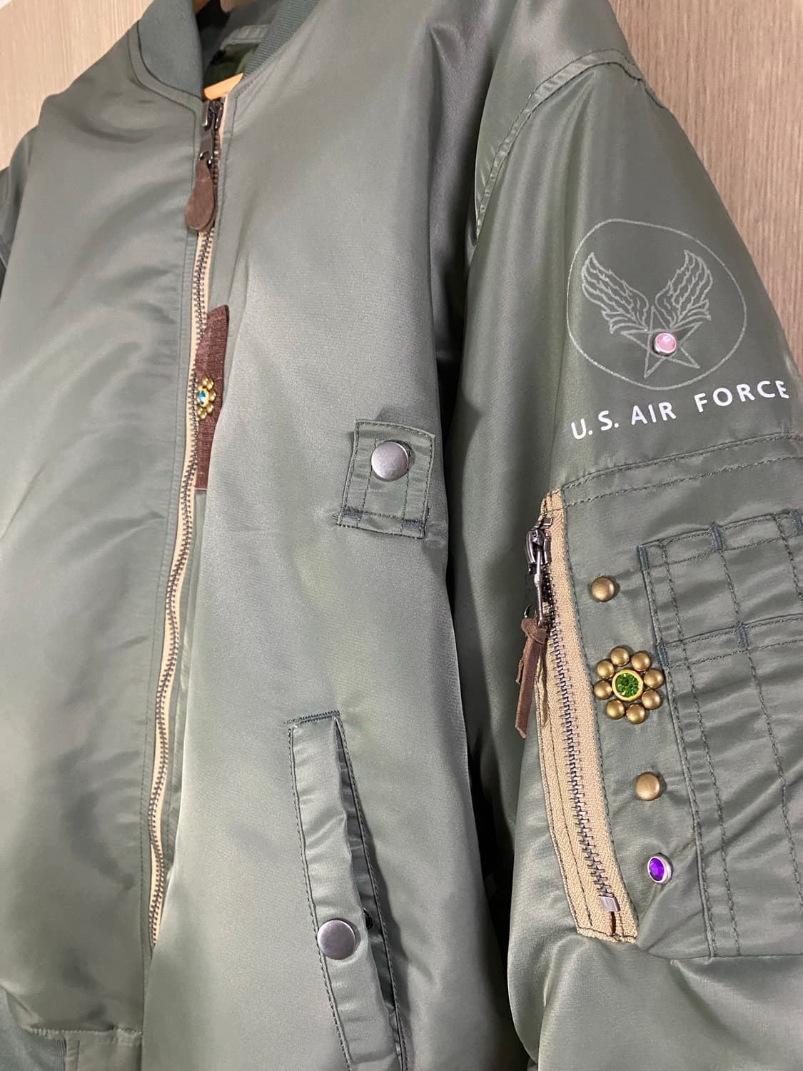 복각 잼스톤 ma-1 플라이트 자켓 상품이미지1