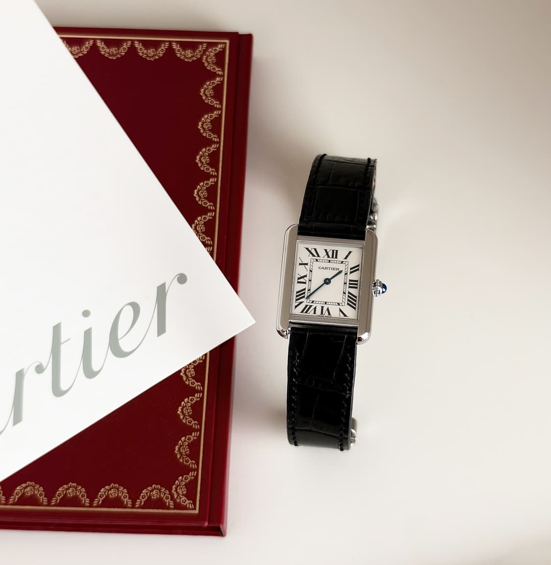 까르띠에 탱크 솔로 시계 상품이미지3