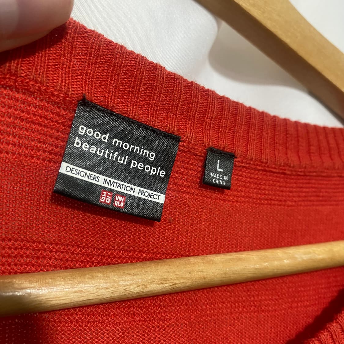 GOOD MORNING BEAUTIFUL PEOPLE 유니클로 니트 상품이미지2