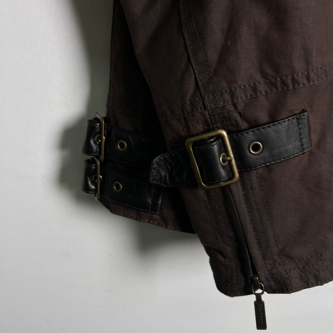 바버 오디넌스 무스탕 왁스 자켓 34 상품이미지9