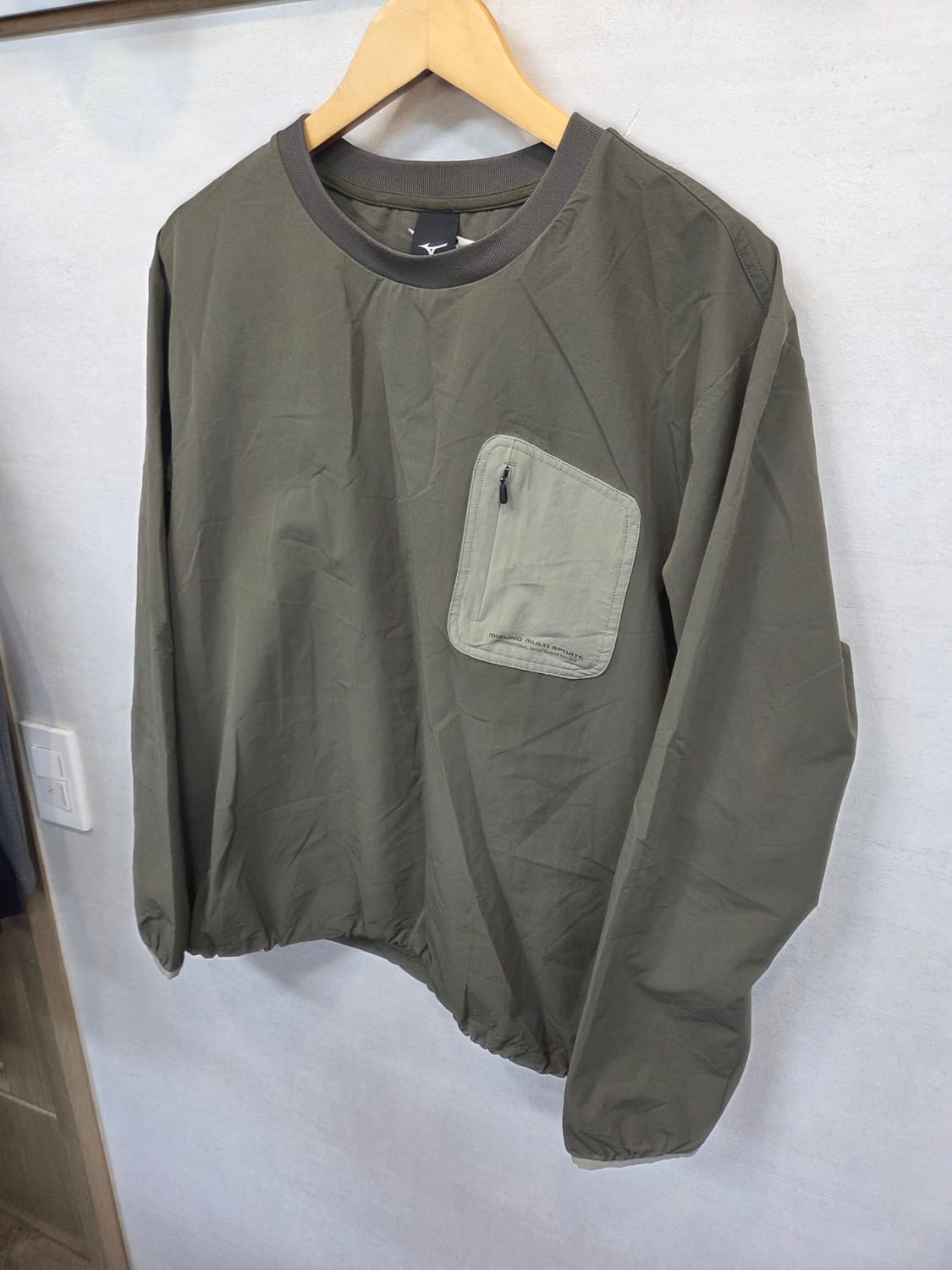 미즈노 신형 스몰로고 웜업 우븐자켓 L 상품이미지8