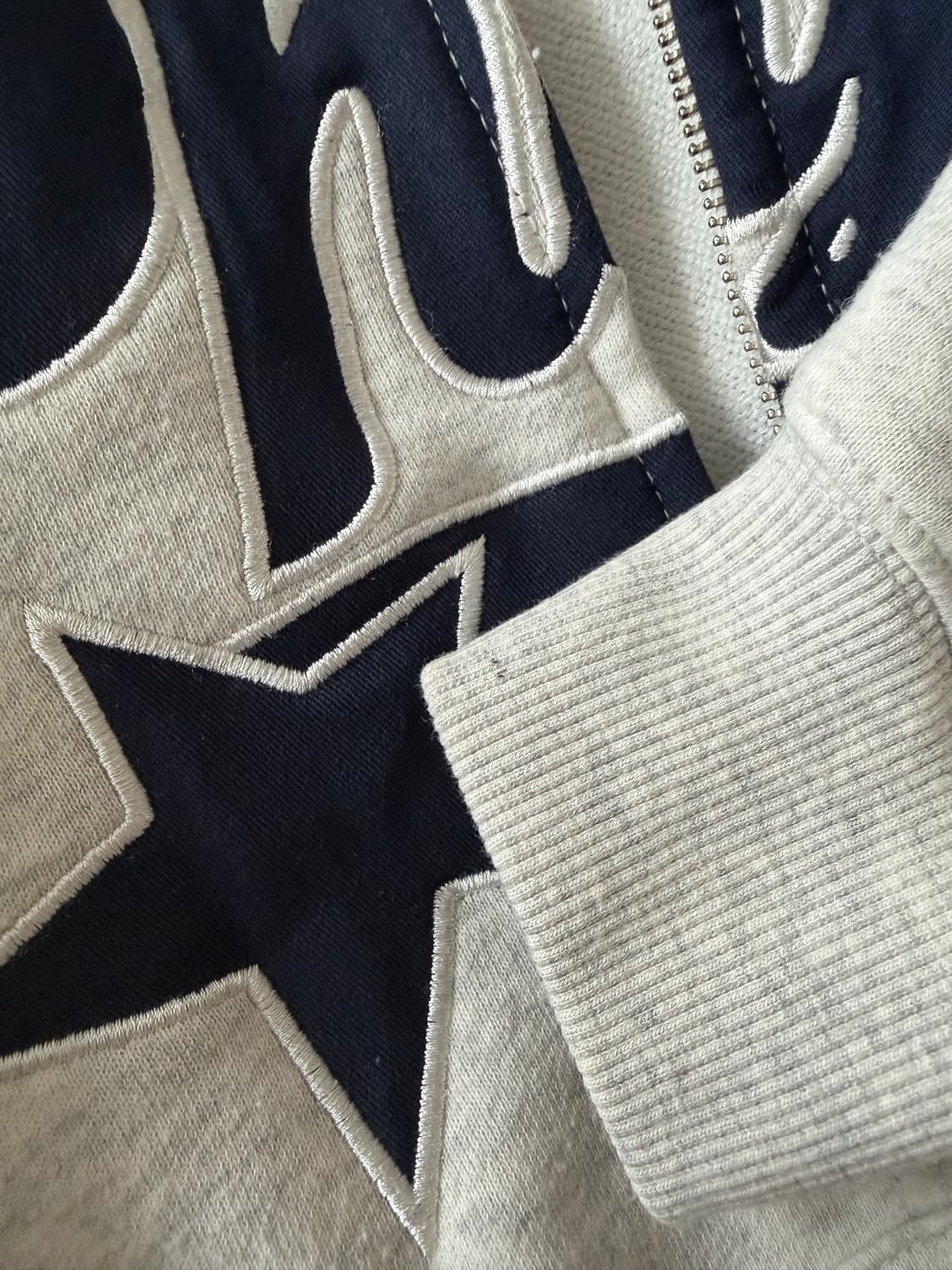 피지컬 디파트먼트 스타테일 후드집업 오트밀 상품이미지3