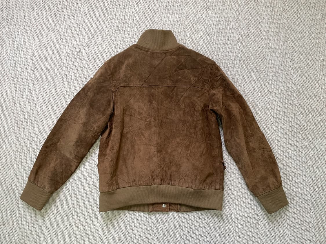 빈티지 스웨이드 해링턴 봄버 자켓  상품이미지5