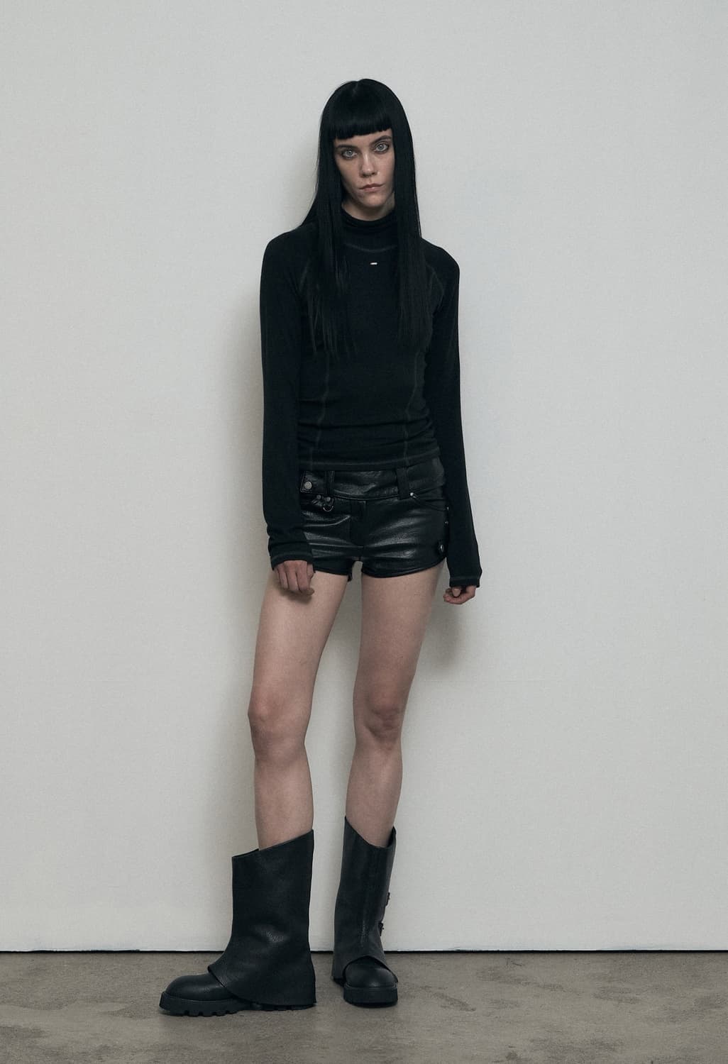 Motorcycle leather shorts 상품이미지1