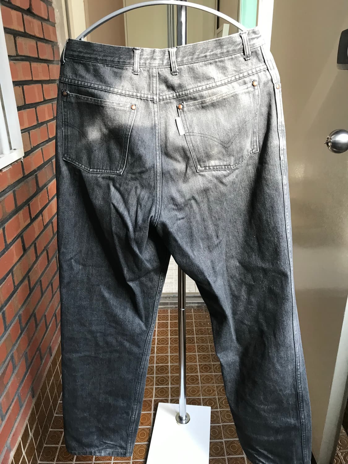 꼼데가르송 옴므 흑청 데님 상품이미지3