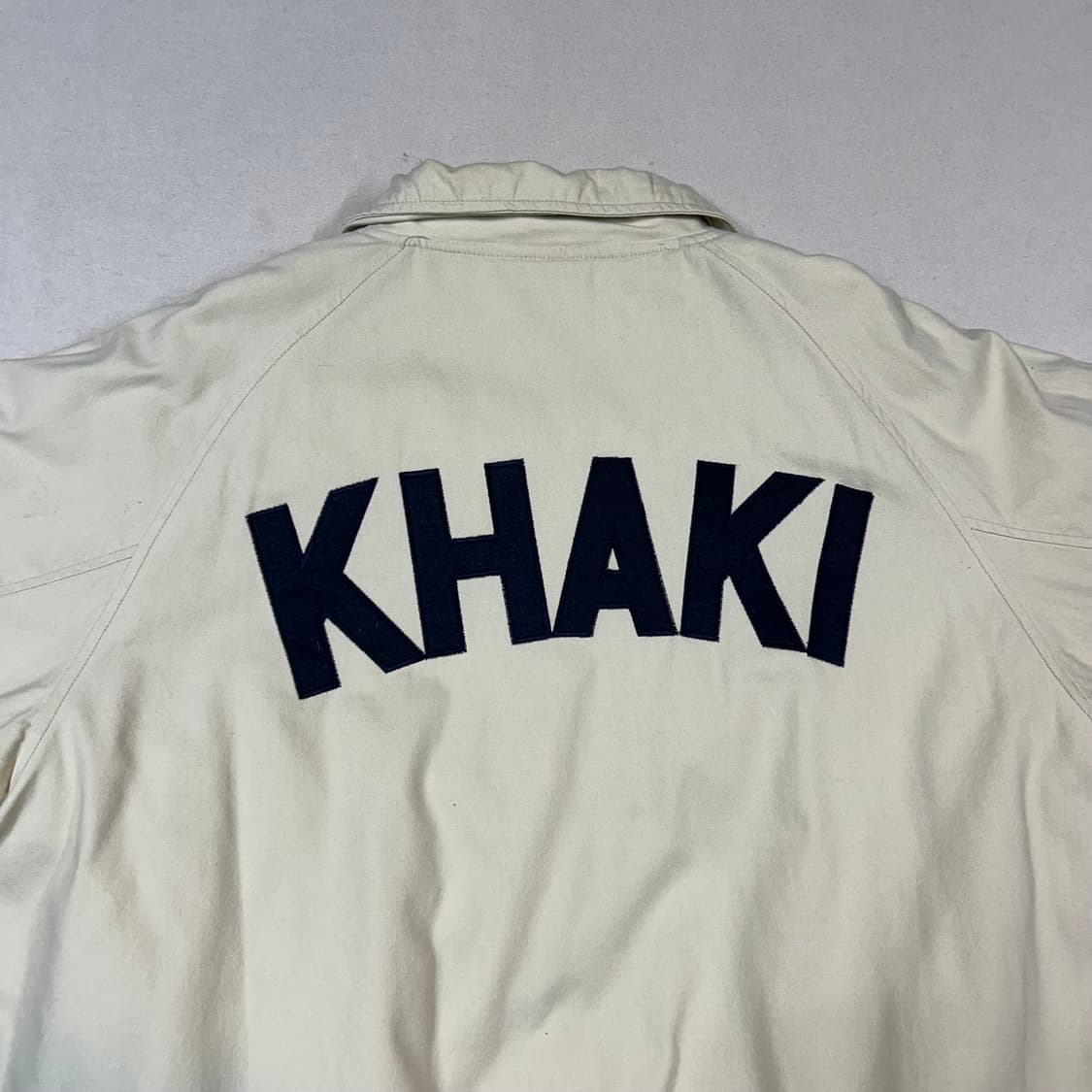 XXL) 빈티지 카키 스타디움 자켓 상품이미지7