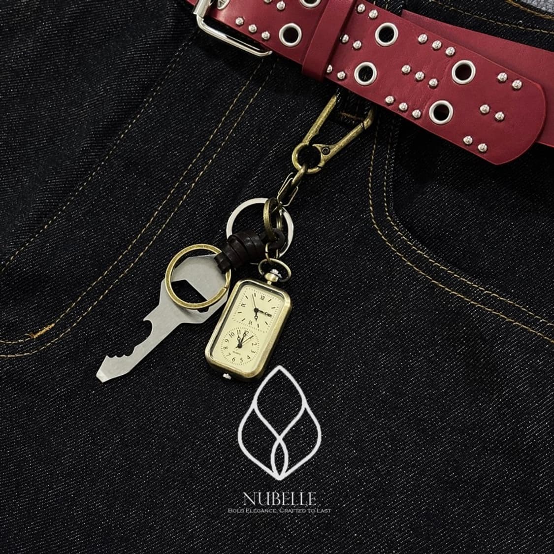 🌗 Vintage clock keyring / 빈티지 시계 오프너 키링 상품이미지9