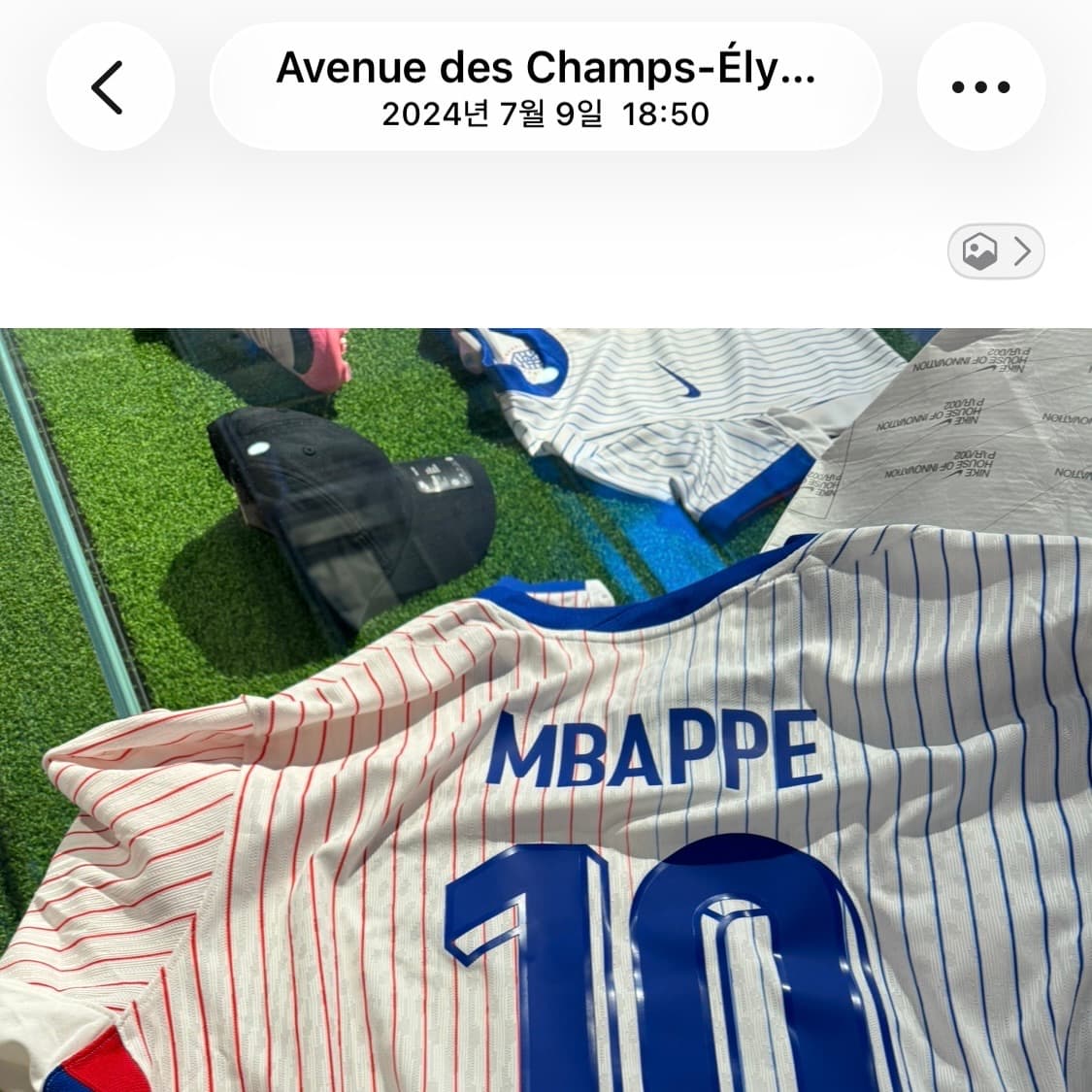 24-26 프랑스 어웨이 어센틱 유니폼 킬리안 음바페 상품이미지6