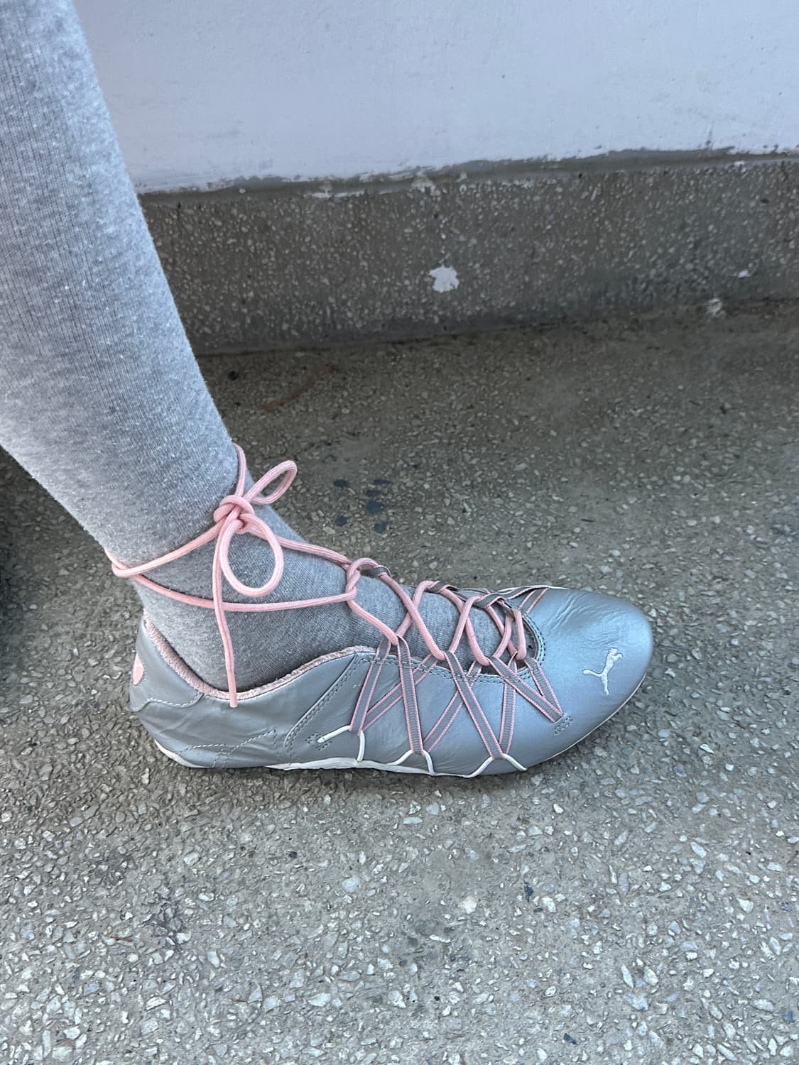 Puma Vintage Lace-up Ballet Shoes 상품이미지3