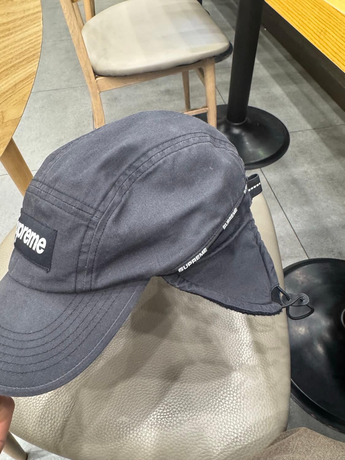 슈프림 패커블 이어플랩 캠프캡22fw 상품이미지3