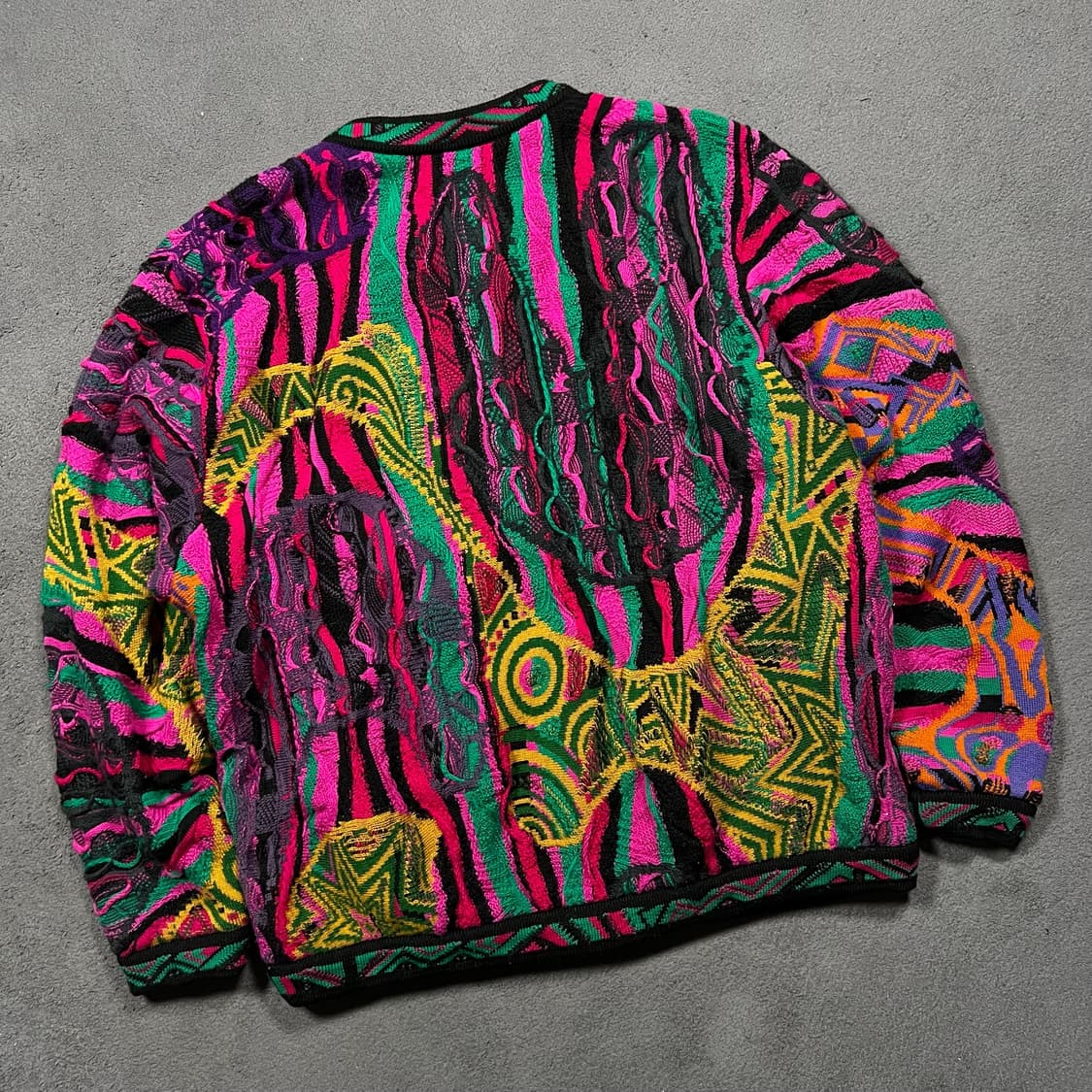 COOGI 쿠지 케이블 니트 후드 가디건 상품이미지5