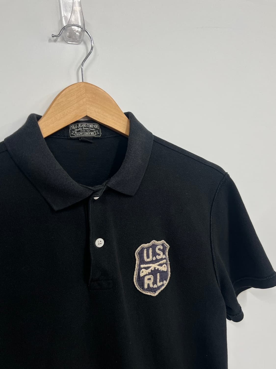 폴로 랄프로렌 진스 빈티지 패치 반팔 티셔츠 상품이미지2