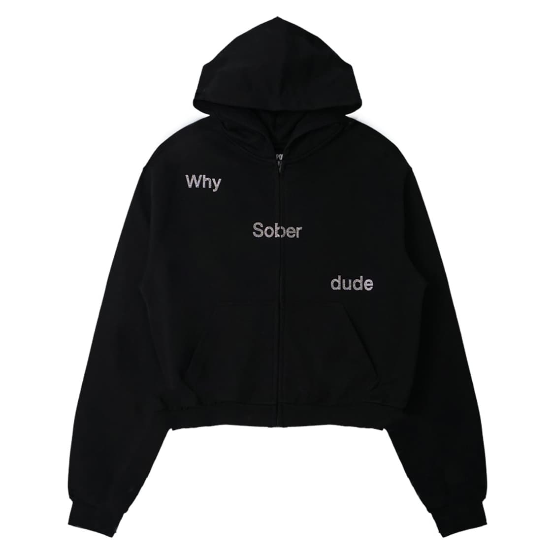 Why Sober Dude Hoodie Zip-Up 상품이미지1