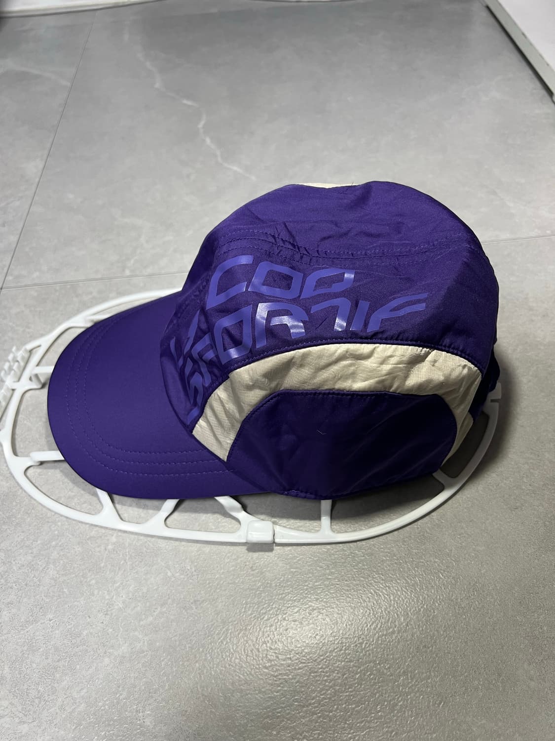 00s 르꼬끄 스포르티브 퍼플 볼캡 러닝캡 58cm 상품이미지2