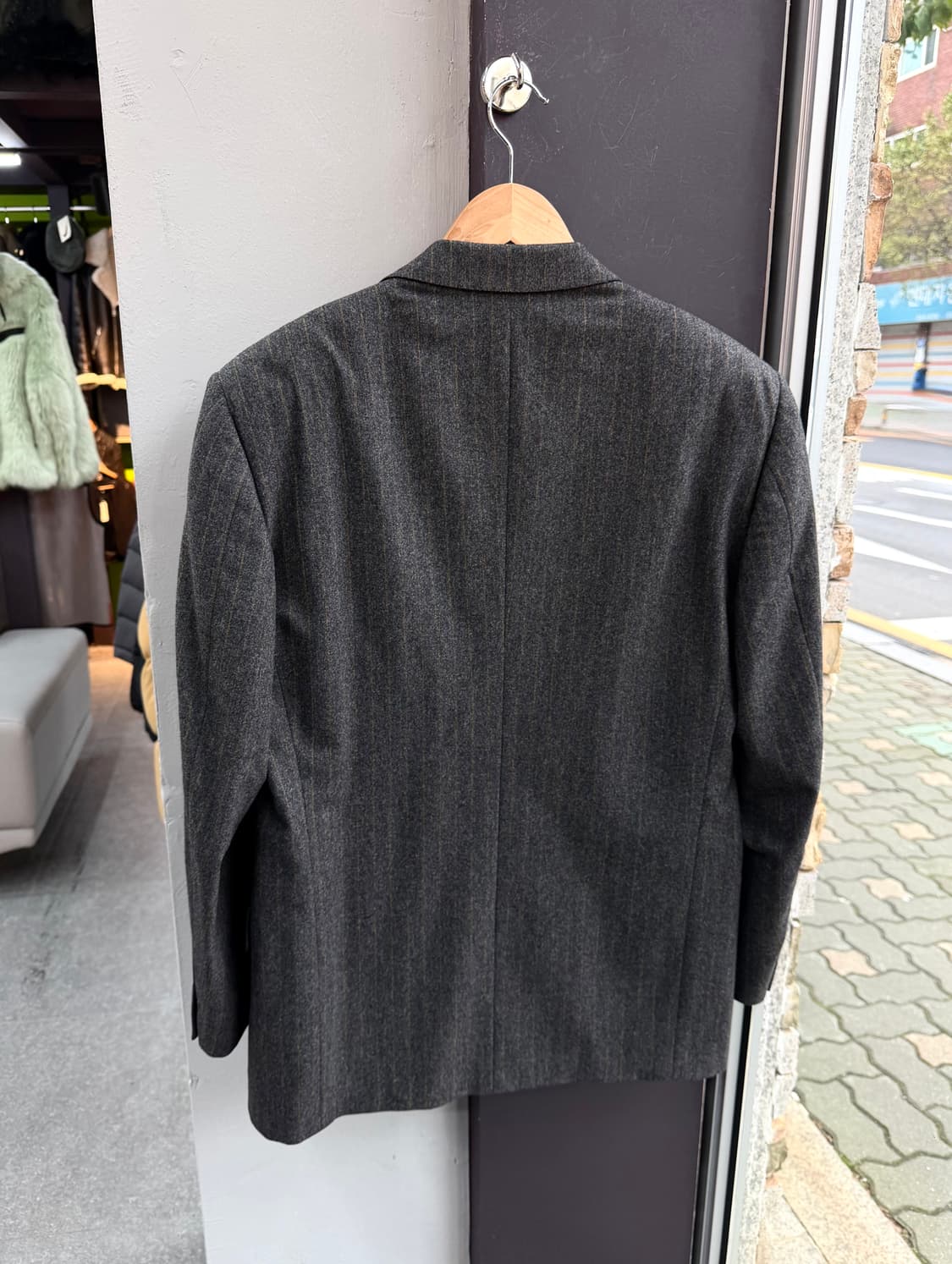 50/ 에르메네질도 제냐 3B 스트라이프 블레이저 상품이미지6