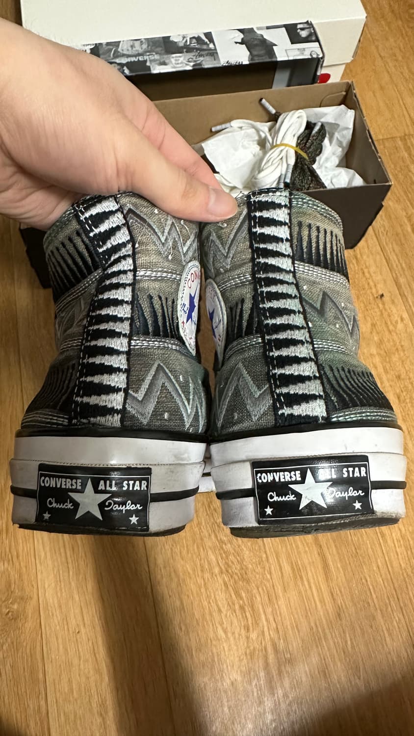 [280] 스투시 X 컨버스 척 70 콜라보 (아워레가시) 상품이미지6