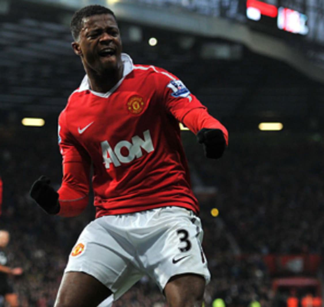 10-11 맨체스터 유나이티드 홈 No.3 파트리스 에브라 상품이미지10