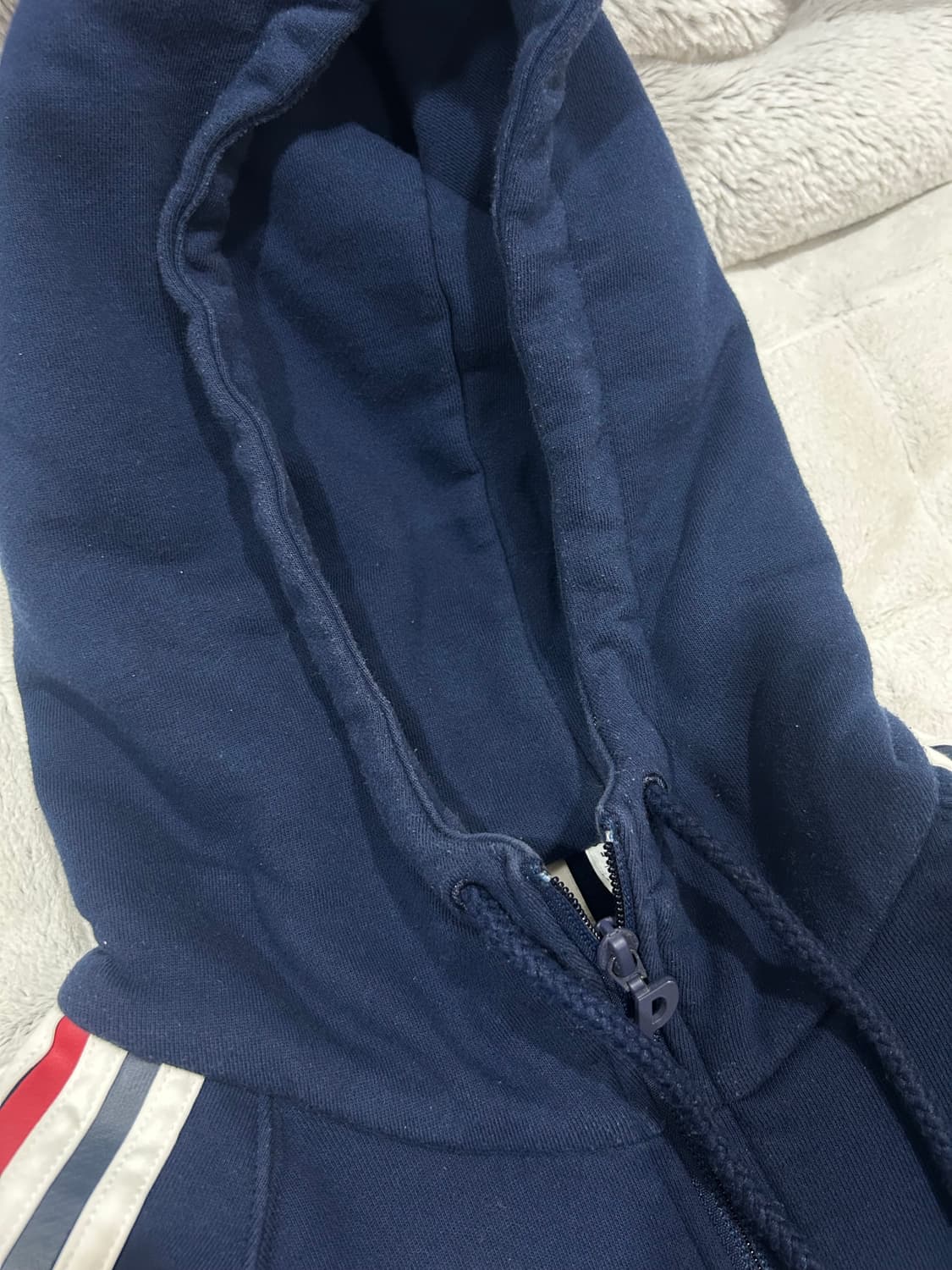 16FW 아디다스x팔라스 프렌치 테리 후드 네이비 상품이미지3