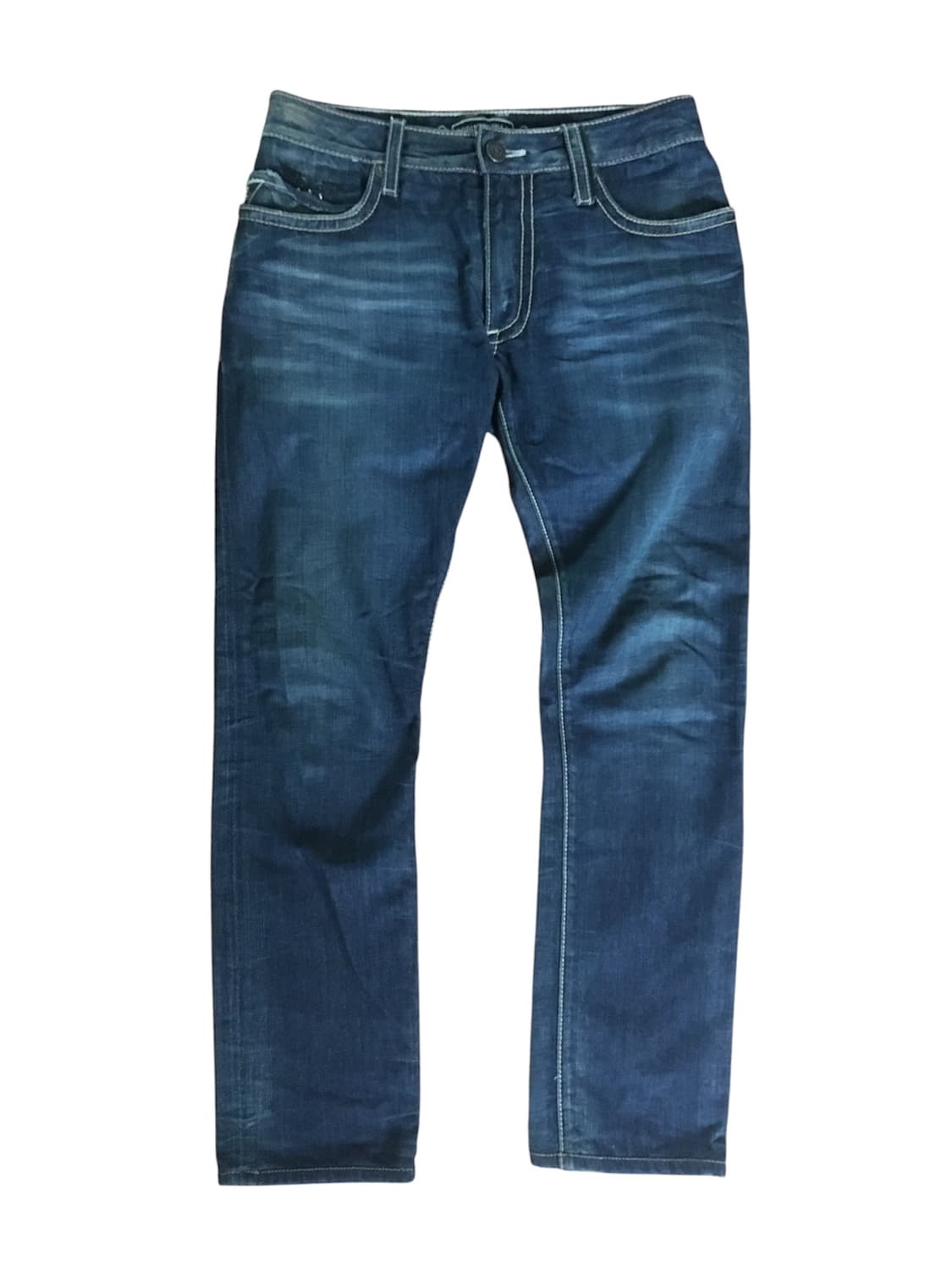 Robins Jeans 스터드 유니언잭 지퍼 데님 팬츠 상품이미지2