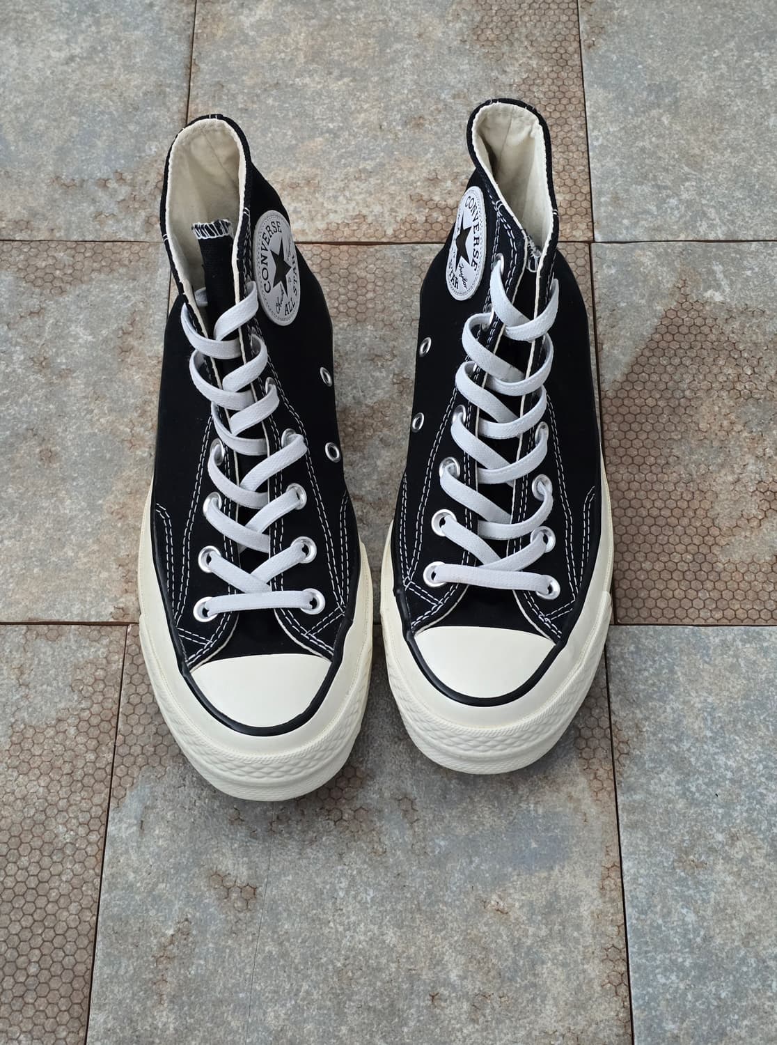 (235)컨버스 척 70 클래식 블랙 하이 스니커즈 상품이미지2