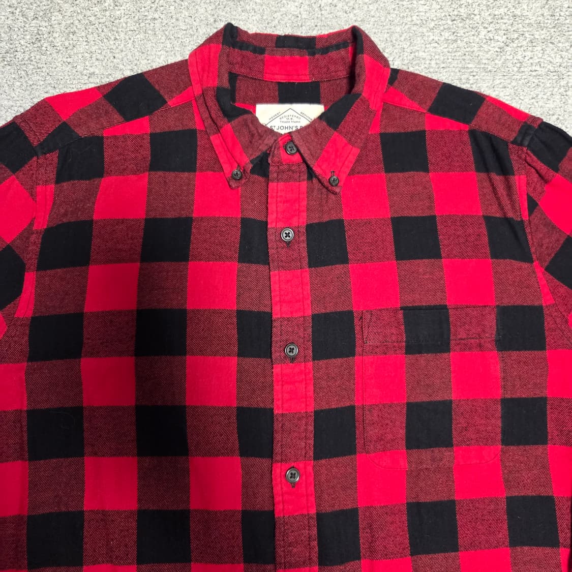 St John's Bay 세인트존스베이 플란넬 체크셔츠 L(100) 상품이미지2