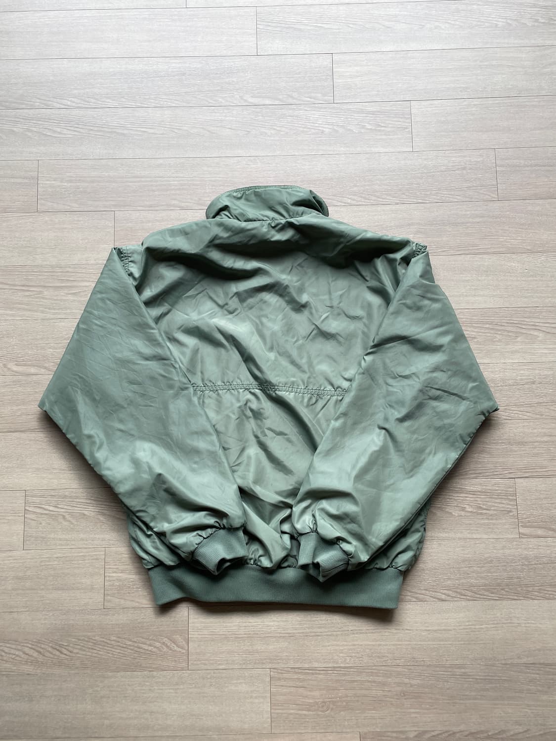 80s 파타고니아 쉘드 신칠라 세이지 그린 봄버 자켓 rare usa 상품이미지2