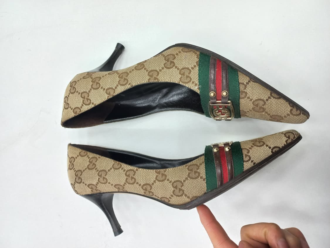 구찌 GG 캔버스 힐 (35 1/2 c) 상품이미지4