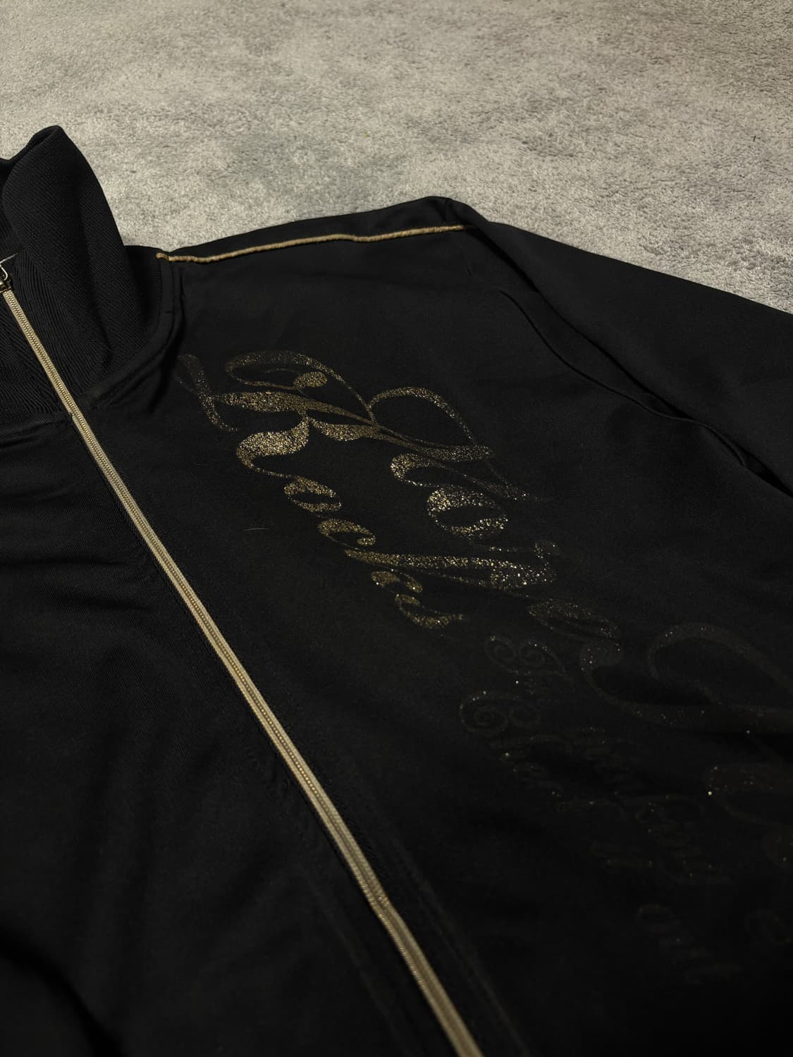 Vintage v-kei Y2K Punk lettering jersey 상품이미지4