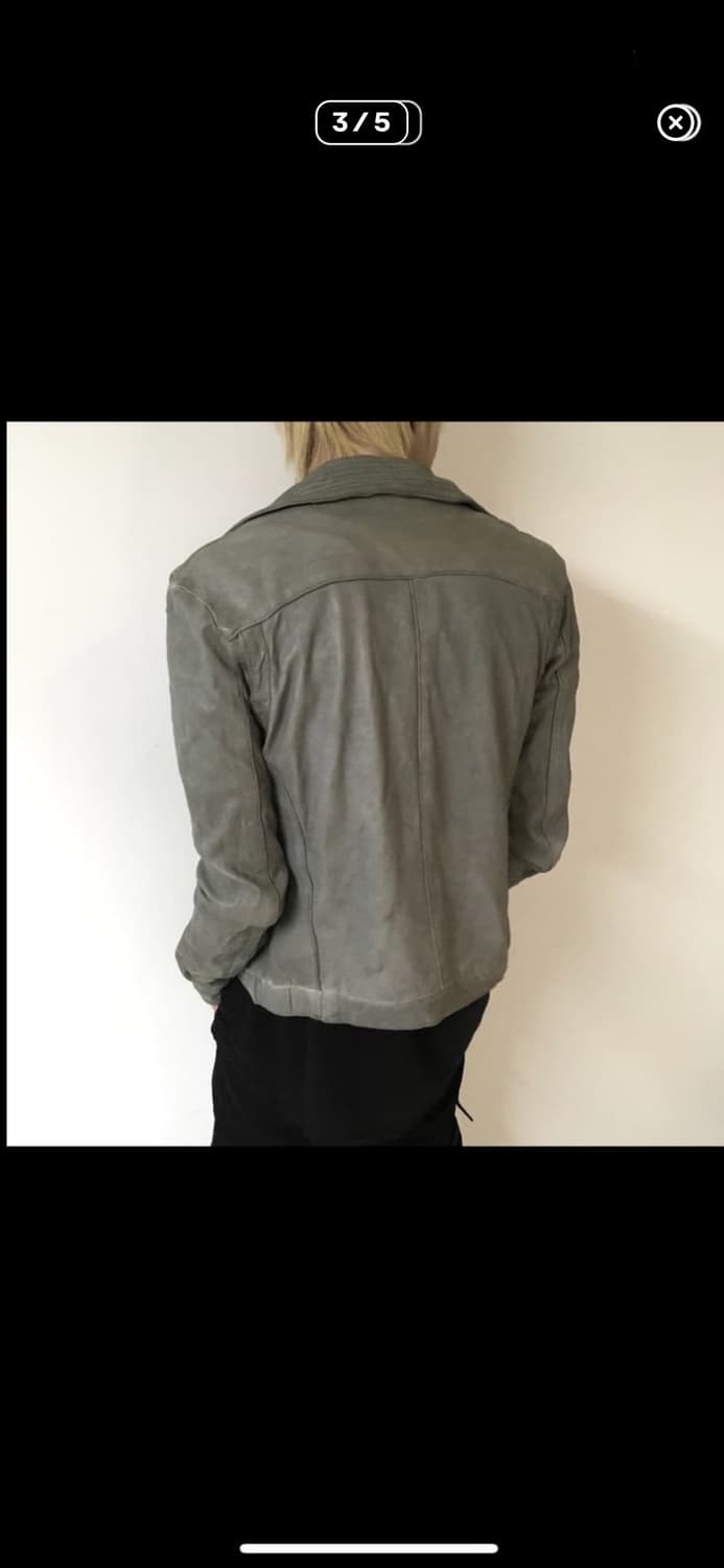 조르지오 브라토 오션그레이 양가죽 자켓 (Giorgio Brato) 상품이미지3