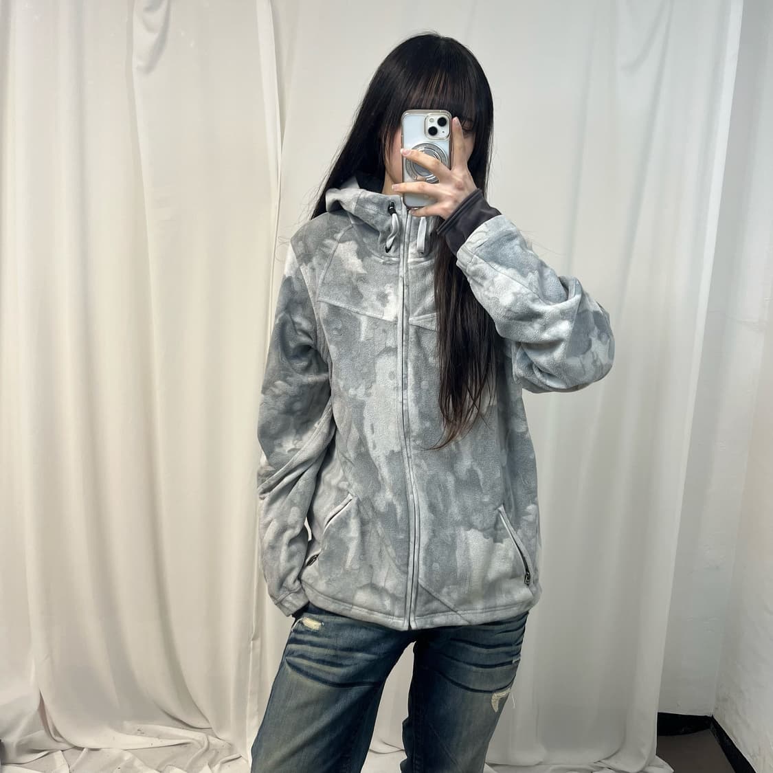 Oakley grey camo fleece 상품이미지1